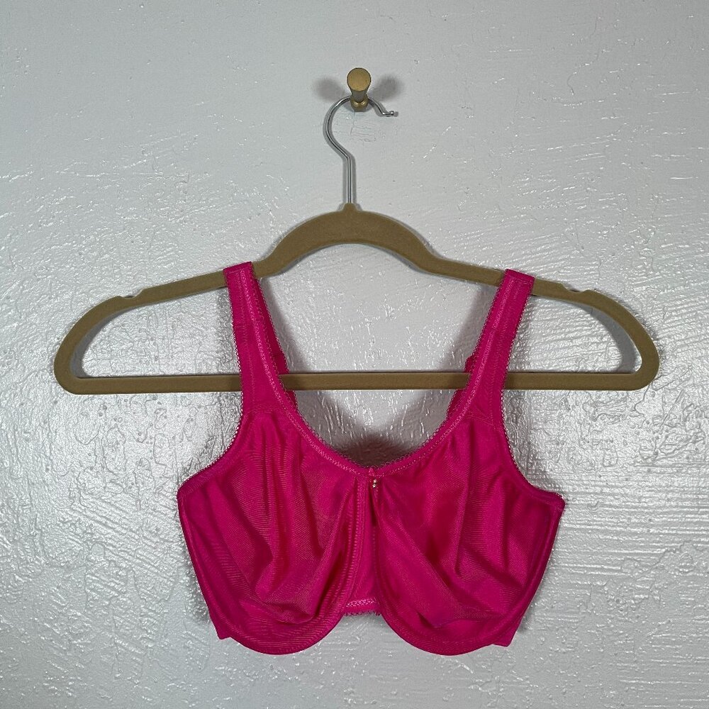 Wacoal Women 32DDD Hot Pink Basic Beauty Full Figure Seamless Underwire Bra